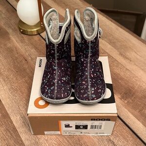 Bogs Kids' Multicolor Patterned Boots